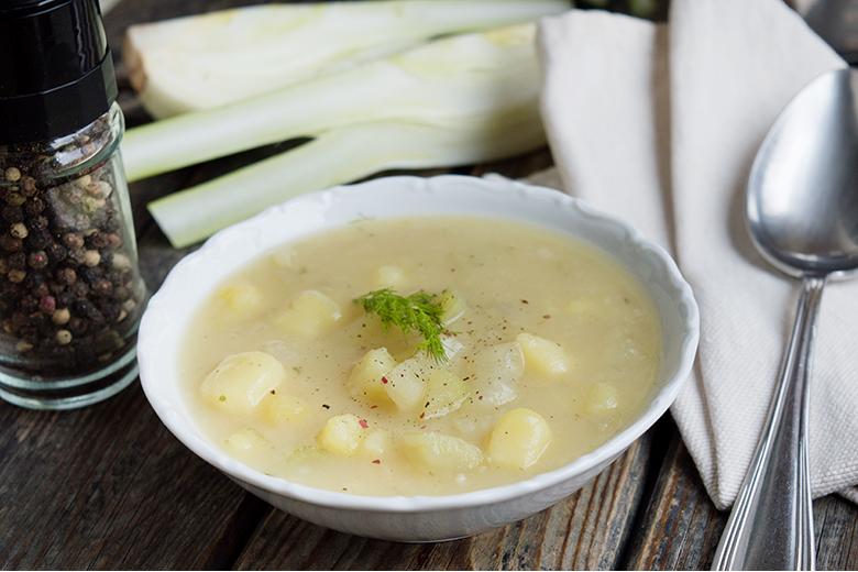 Fenchelsuppe mit Ingwer