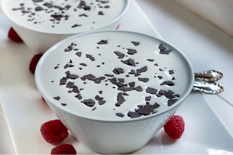 Stracciatella Creme mit Joghurt