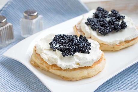 Blinis mit Kaviar
