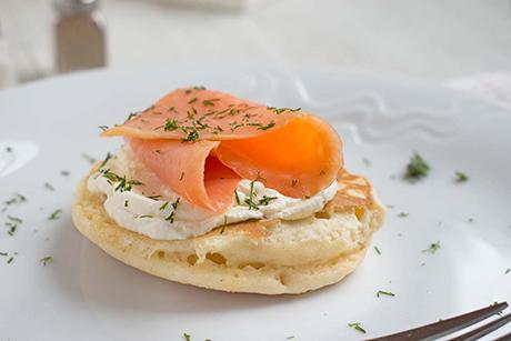 Blinis mit Lachs