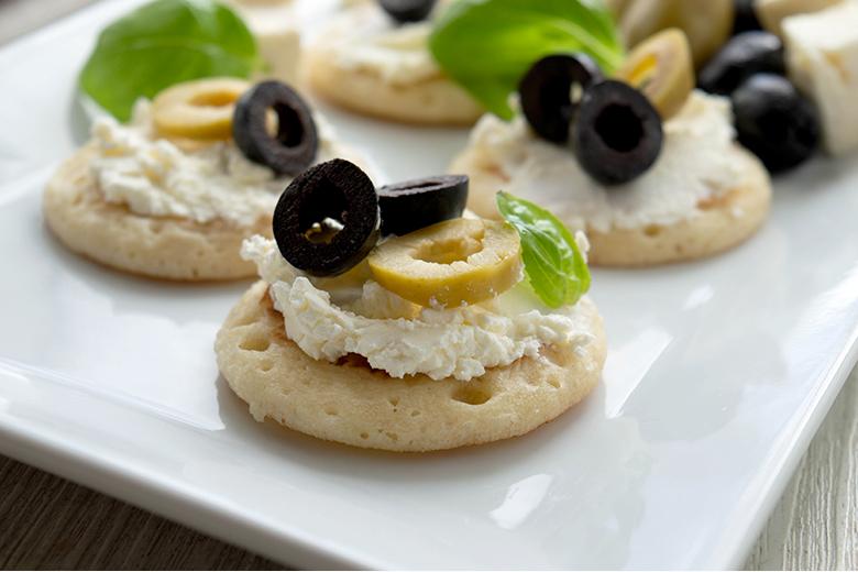Blinis mit Feta