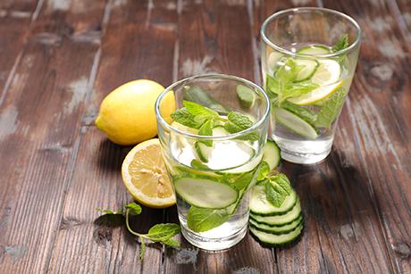 Detox Gurken-Wasser