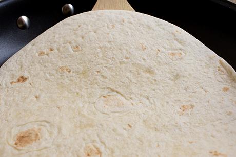 Hausgemachte Wraps