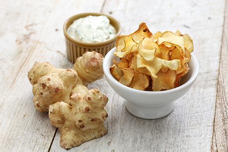 Topinambur Chips