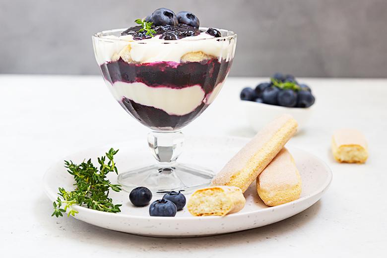 Heidelbeer Tiramisu