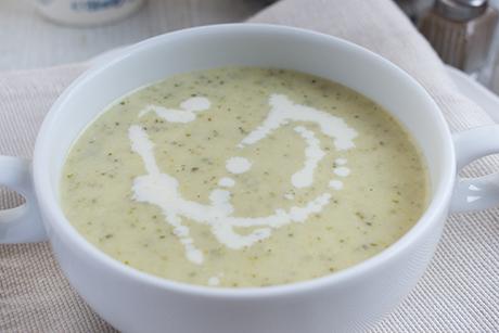 Zucchettisuppe mit Ingwer