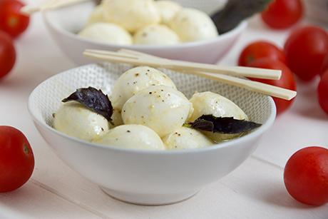 Mozzarella mit Honig