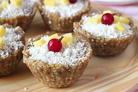 Rohkost Tarte No Bake ohne Zucker