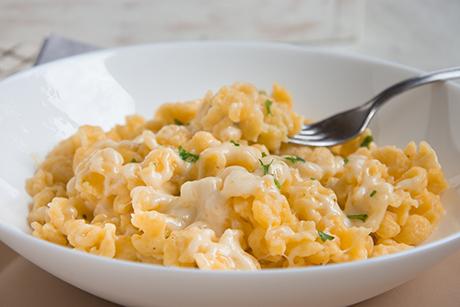 Quarkspätzli mit Kürbis
