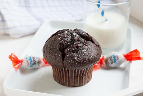 Muffins mit Schokolade