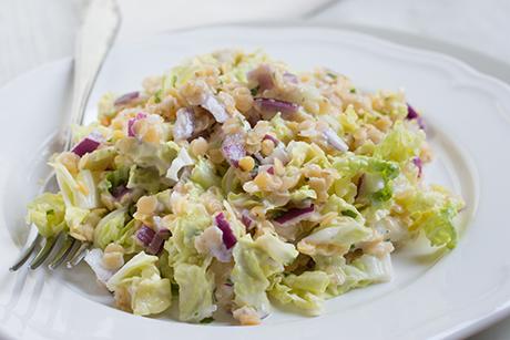 Roter Linsen Salat