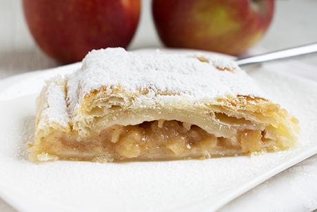 Schneller Apfelstrudel