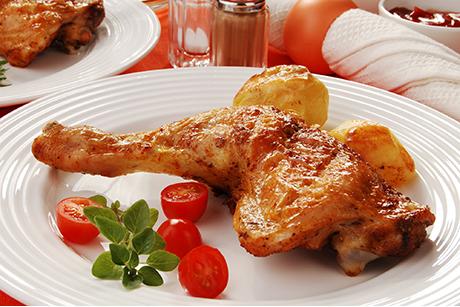 Pouletschenkel mit Kartoffeln - 5 Zutaten