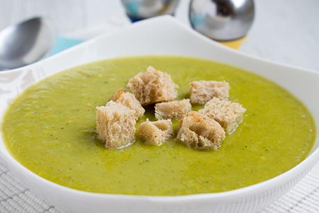 Kürbissuppe mit Zucchetti
