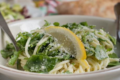 Rucola-Lemon-Spaghetti