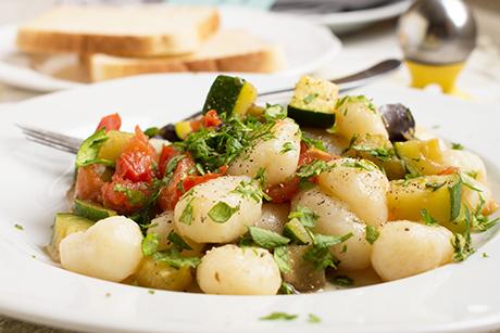 Gnocchi-Pfanne mit Gemüse