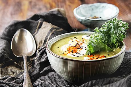 Federkohl Suppe