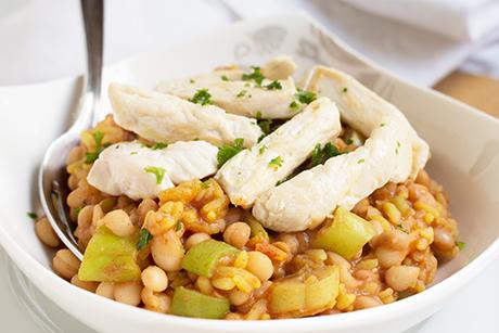 Baked Beans nach karibischer Art