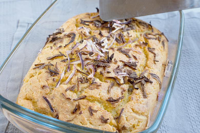 Zapeceni Zganci - Gebackene Polenta