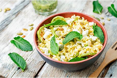 Hirse Salat