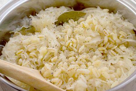 Gersten-Sauerkraut