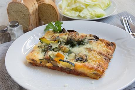 Zwieback Gemüselasagne