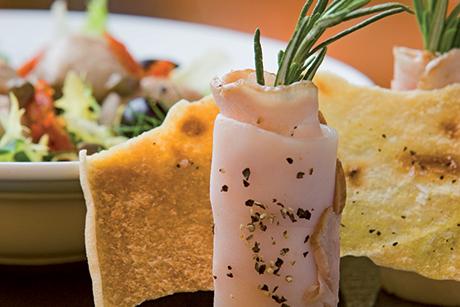 Mariniertes Schweinskarree 