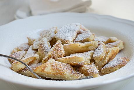 Kaiserschmarn mit Topfen