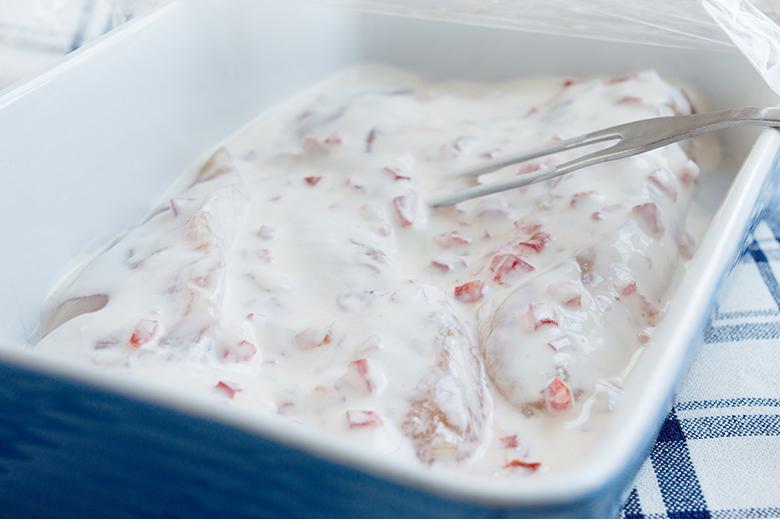 Joghurt-Reiswein-Marinade