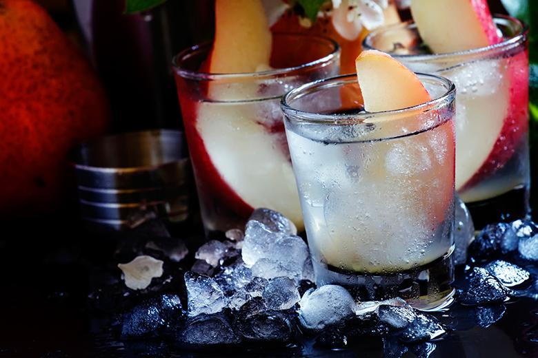 Wodka Sprite mit Birne
