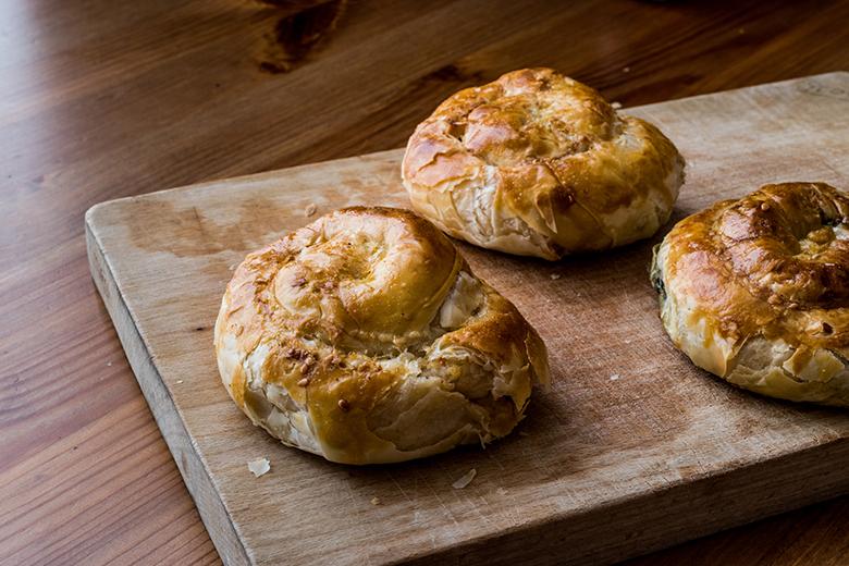 Burek mit Käsefüllung