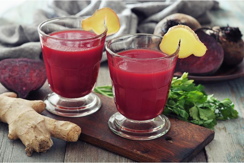 Randen-Smoothie mit Ingwer