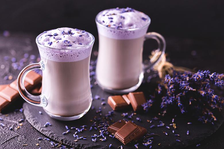Heisse Schokolade mit Lavendel