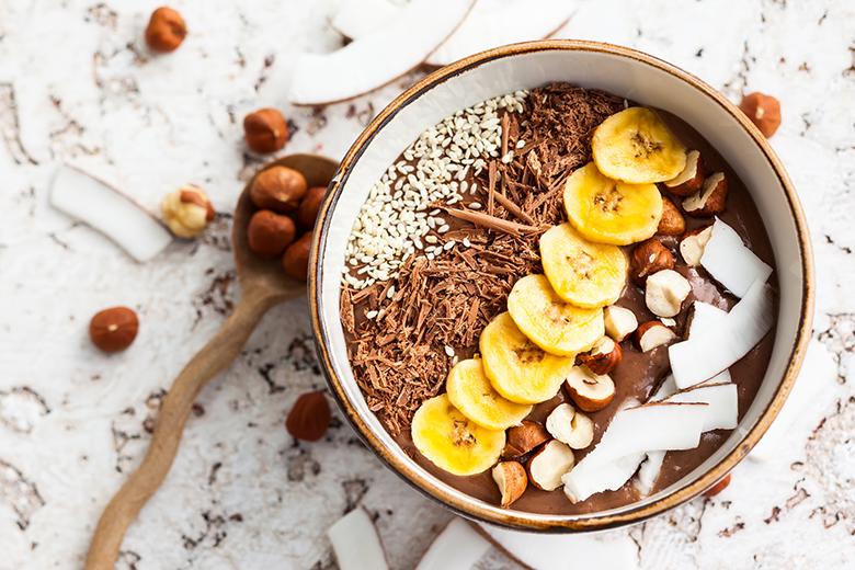 Schoko-Kokos Smoothie Bowl