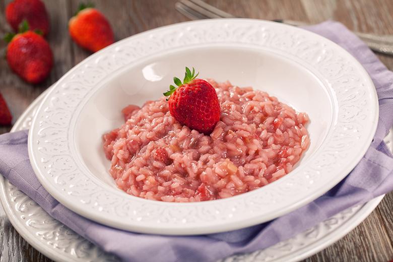 Erdbeerrisotto