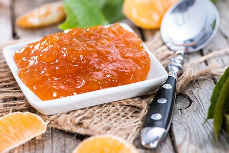 Mandarinenmarmelade vegan