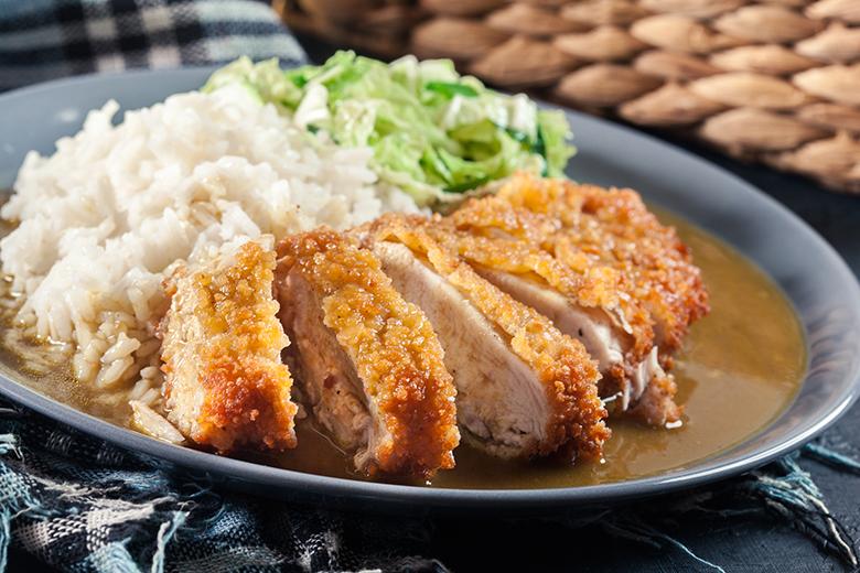 Japanisches Tonkatsu-Schnitzel