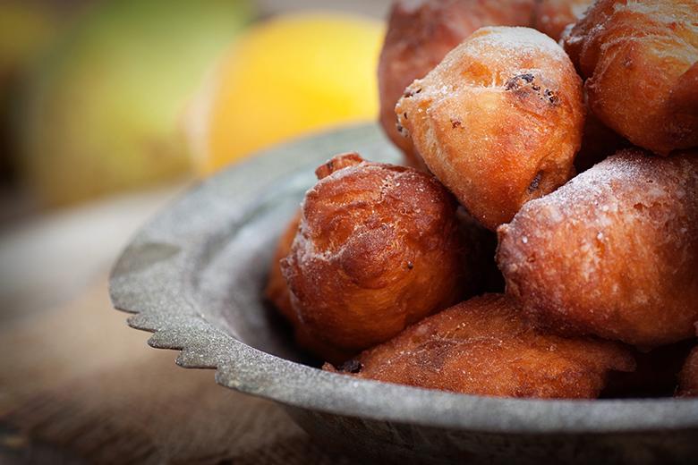 Kroatische Fritule-Teigbällchen