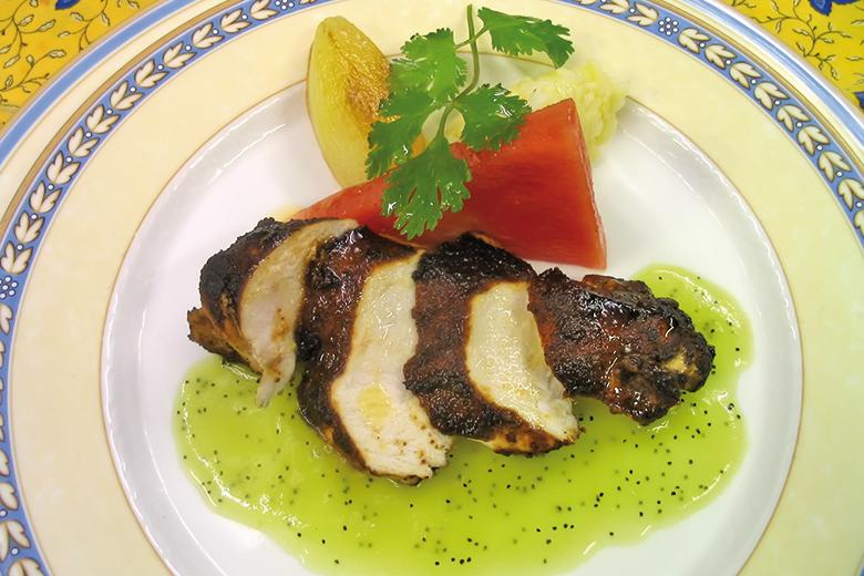 Fruchtsauce mit Ingwer