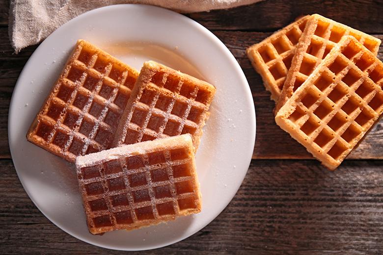 Waffelteig ohne Milch