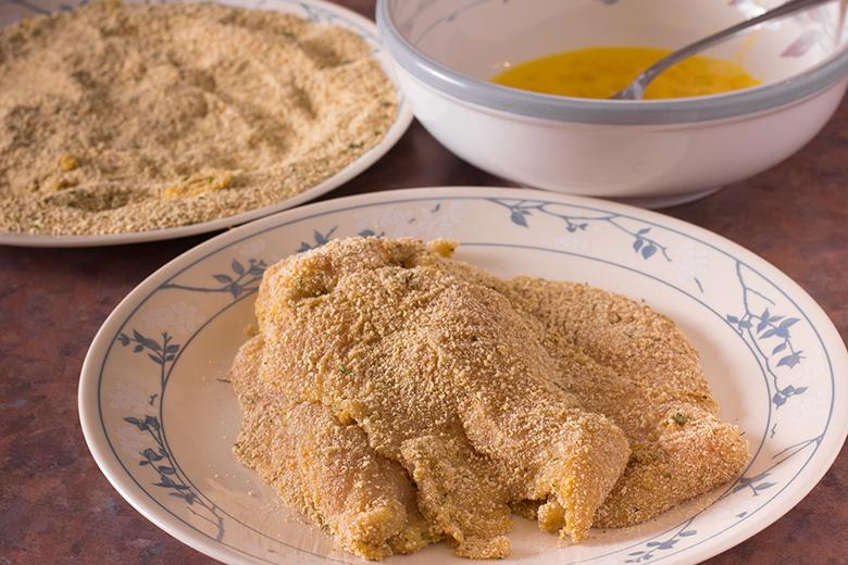 Panade mit Mineralwasser