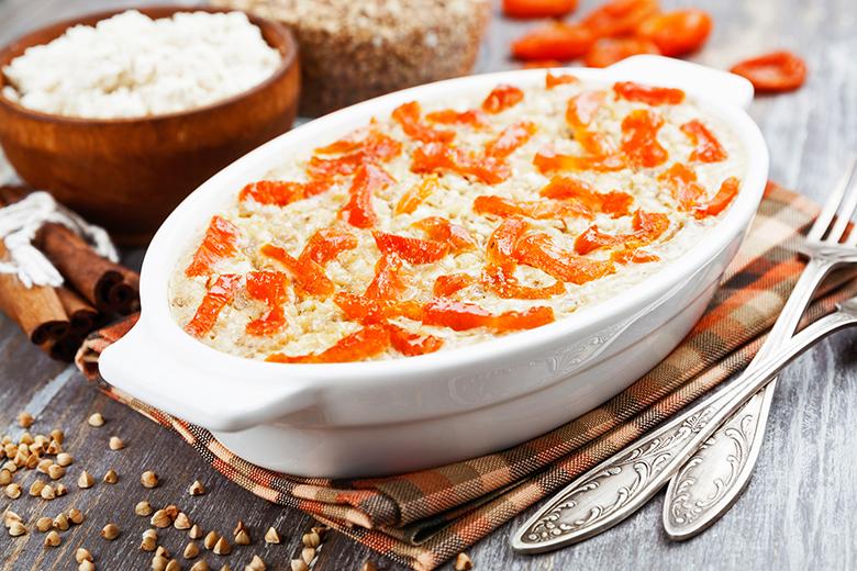 Buchweizenauflauf mit Quark