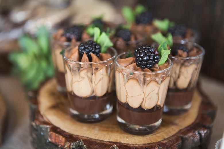 No bake Schokoladen-Schichtdessert
