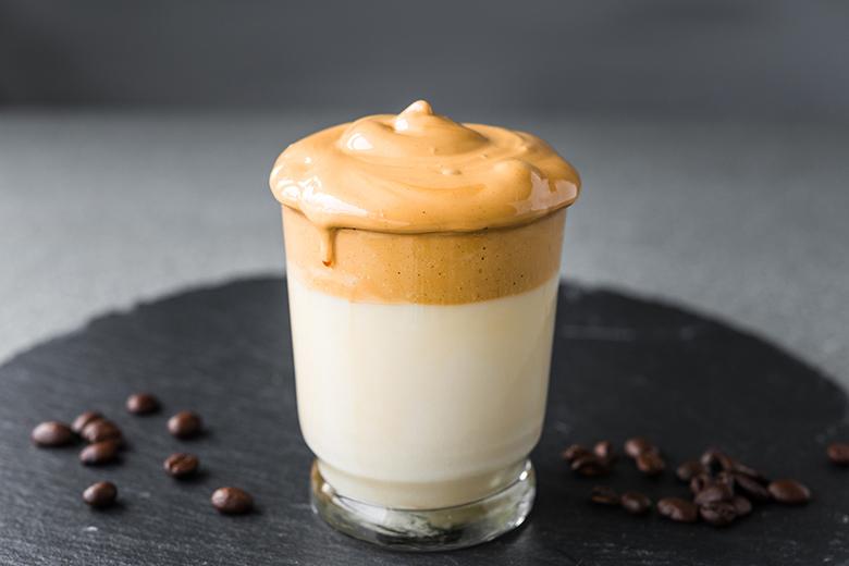 Dalgona Panna Cotta