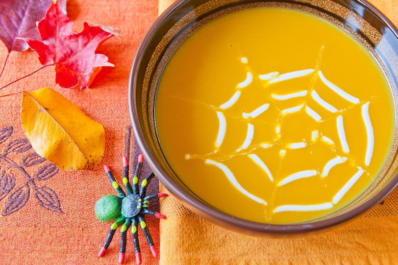 Spinnenkürbissuppe