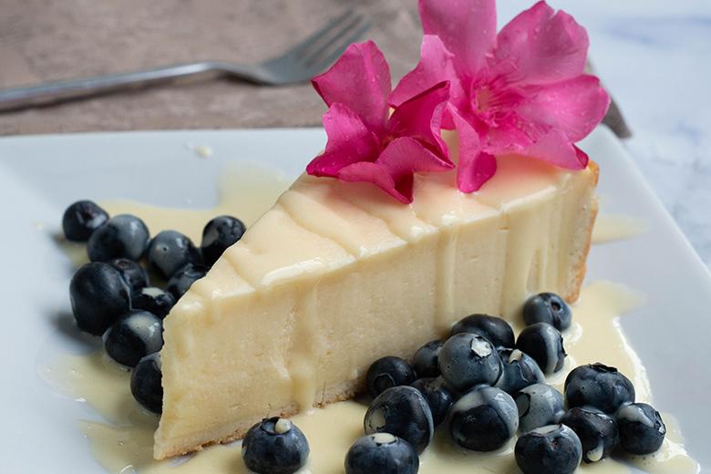 Käsekuchen mit Eierlikör