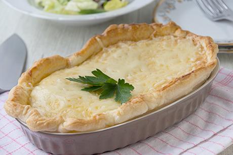 Pikanter Käsekuchen