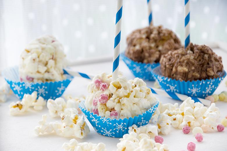 Popcorn-Lollipops