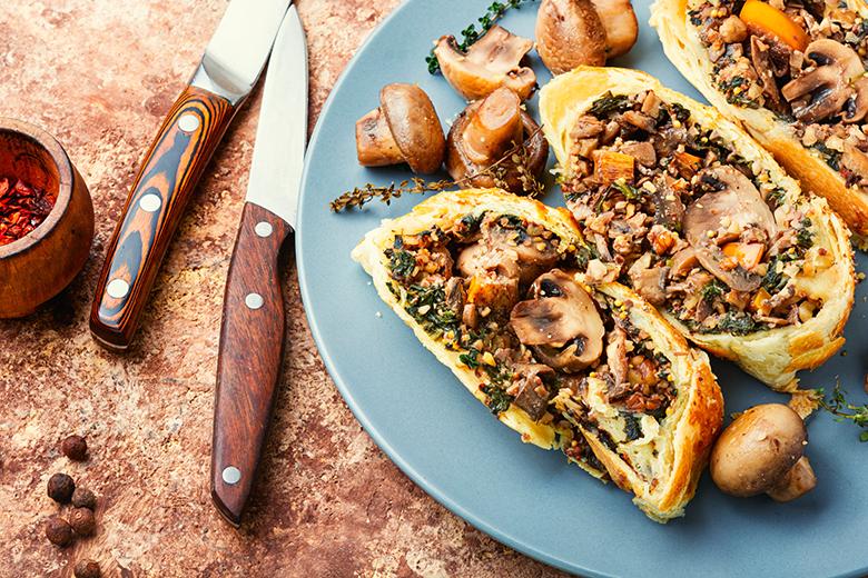Veganer Pilz-Wellington