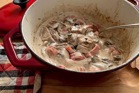 Pilzstroganoff